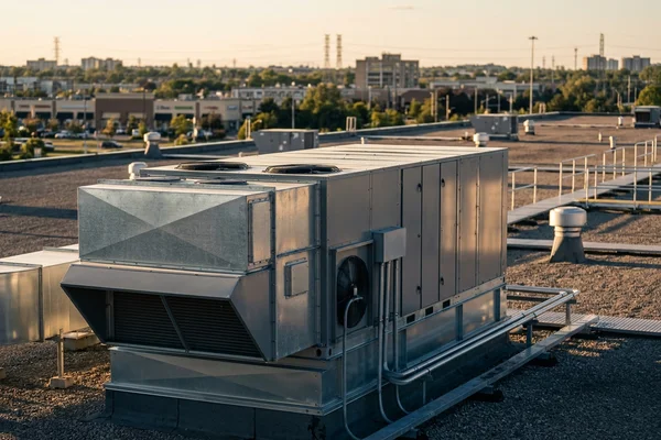 Daikin Maverick unit on a GTA retail roof