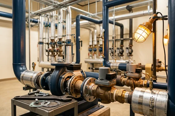 Hydronic pump and zone valve replacement