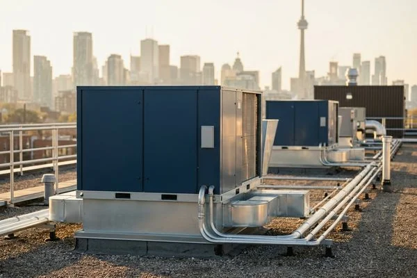 New high-efficiency RTUs after a rebate-qualified retrofit