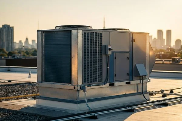 Trane Precedent unit on a GTA retail plaza
