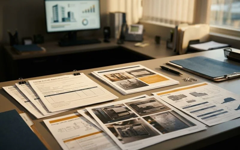 Retrofit application forms, nameplate photos and spec sheets
